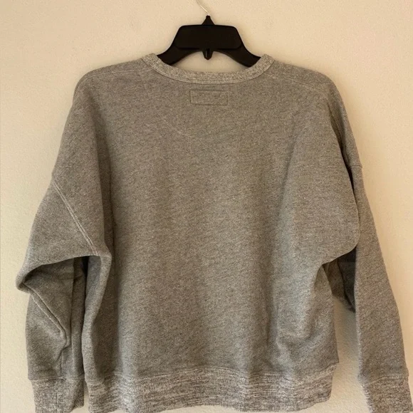 The Great. College sweatshirt Sz 0 gray - Picture 3 of 3